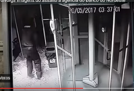 Vídeo. Polícia divulga imagens de assalto à agência bancária no Sertão de AL