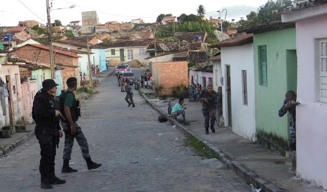 3º BPM realiza estágio operacional no Manoel Teles em Arapiraca