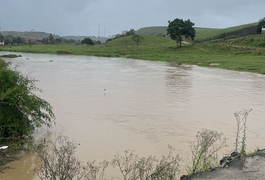 Após fortes chuvas, Defesa Civil monitora nível do rio Mundaú, em Alagoas