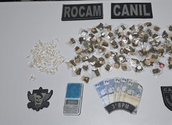 Suspeito é detido com mais de 200 porções de drogas no Conjunto Valentim, em Arapiraca