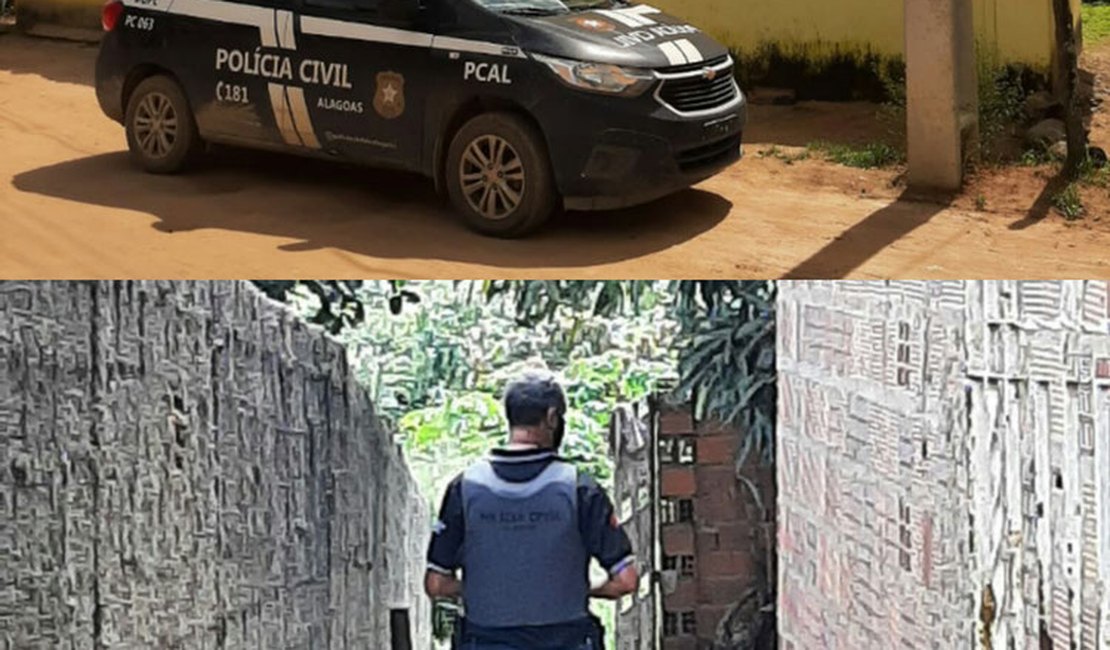 Polícia cumpre mandado para elucidar homicídio ocorrido em Arapiraca