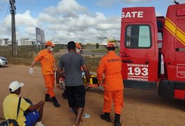 Colisão frontal entre motos deixa dois feridos em Arapiraca