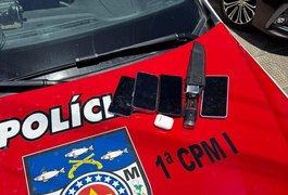 Suspeito de assalto é preso em flagrante e pertences são recuperados em Luziápolis