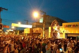 VÍDEO.Procissão de Nossa Sra. do Bom Conselho arrasta centenas de fiéis pelas ruas de Arapiraca