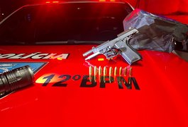 Homem é preso por porte ilegal de arma de uso restrito em Maceió