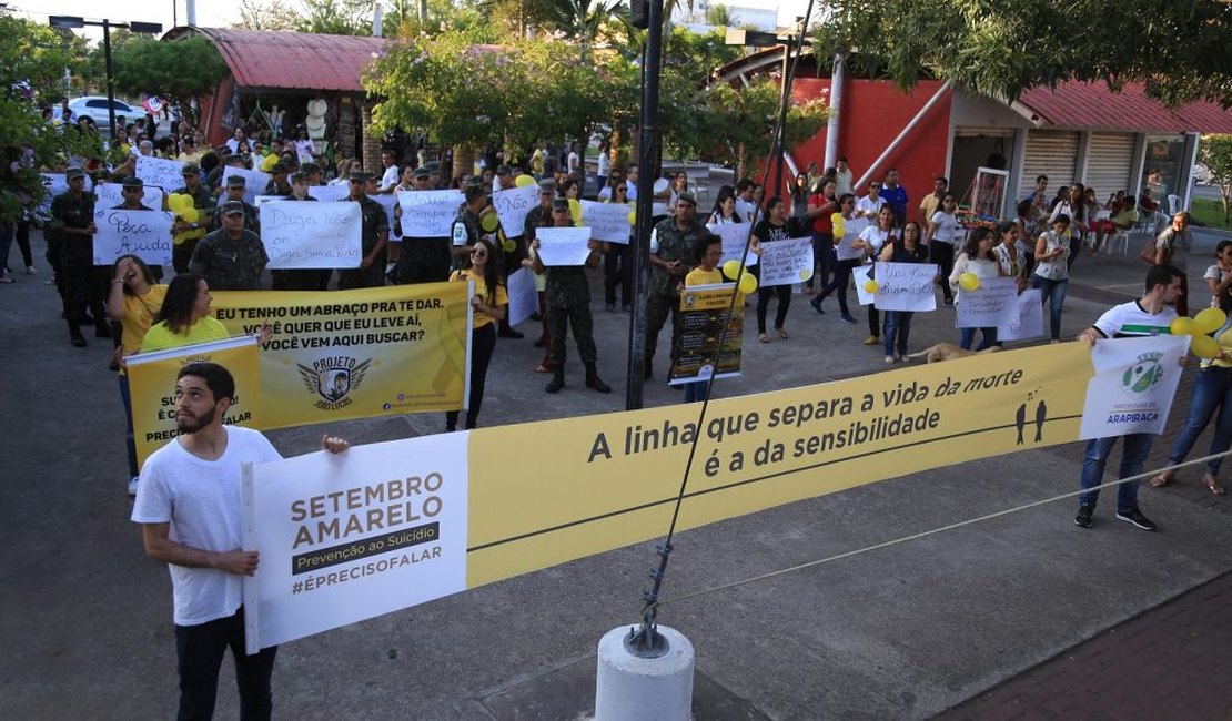 Setembro Amarelo: Arapiraca promove “Caminhada pela Vida” nesta terça (10)