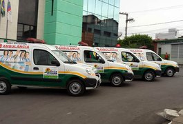 Veridiano Almir entrega quatro novas ambulâncias para Feira Grande