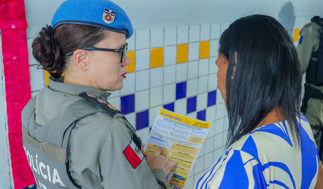 Polícia Militar reforça segurança em instituições de ensino com a Operação Paz nas Escolas