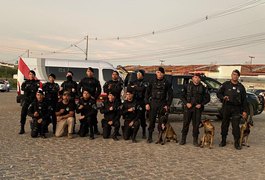 Canil do 3°BPM recebe ciclo de instruções com sargento da PM de Sergipe