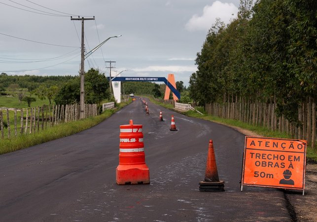 Restauração da AL-105 amplia mobilidade dos moradores de Boca da Mata