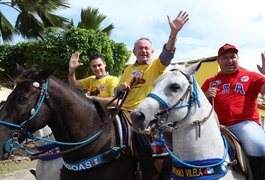 Em cavalgada, Biu diz que vai governar com prefeitos e sociedade