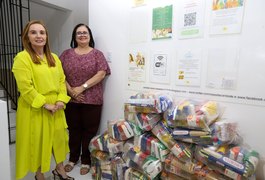 Tribunal de Justiça de Alagoas distribui 135 cestas na Vila Emater e no São Jorge