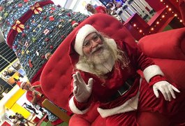 Papai Noel é atração do Arapiraca Garden Shopping até o fim do ano