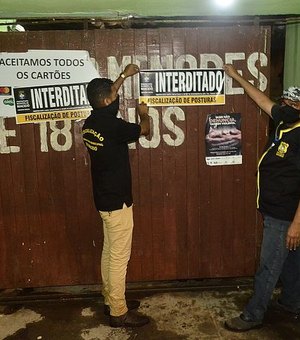 Motéis são notificados e interditados por falta de alvará em Maceió