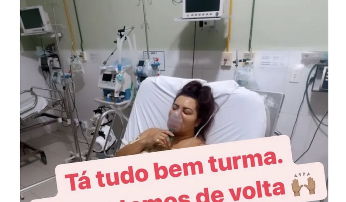 Após passar mal, Márcia Fellipe cancela shows