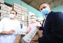 Estoque de Alagoas tem mais de 1 milhão de seringas e agulhas para vacinação contra Covid