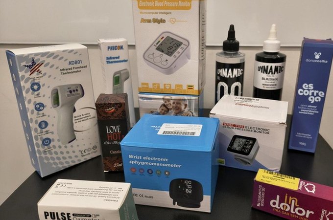 Anvisa apreende suplementos, cosméticos e equipamentos de saúde em galpão do Mercado Livre