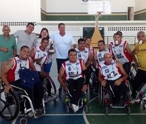 Time de basquete da Adfima representa AL em campeonato regional