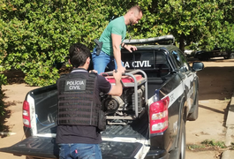 Polícia Civil recupera gerador avaliado em R$ 20 mil e prende homem por receptação em Palmeira dos Índios