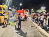 Adolescente de 14 anos morre após cair de bicicleta e ser atropelado por ônibus no Centro de Arapiraca