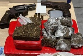 Jovens são presos em flagrante por tráfico de drogas em Maceió