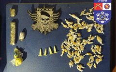 Droga apreendida em chácara de Arapiraca