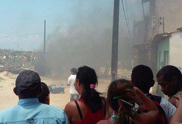 VÍDEO. Helicóptero da Polícia Militar cai no Tabuleiro do Martins, em Maceió