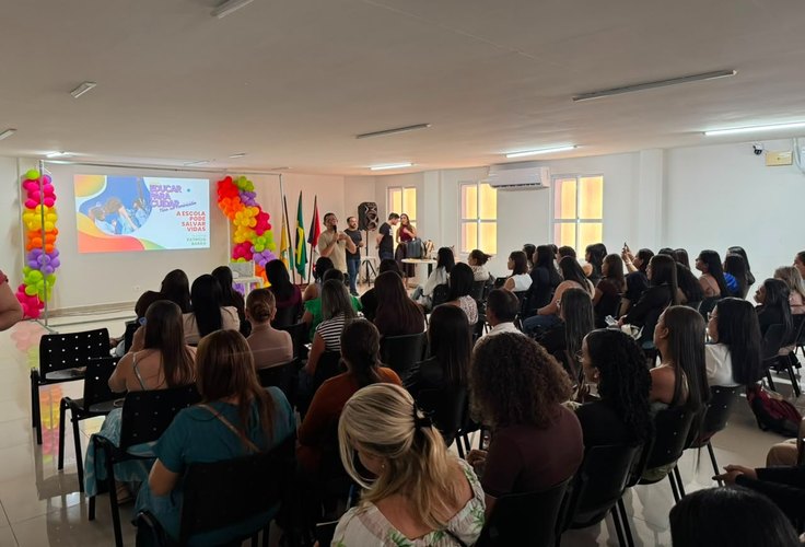 Secretaria Municipal de Educação de Traipu promove formação sobre inclusão, TEA e enfrentamento à violência contra a mulher