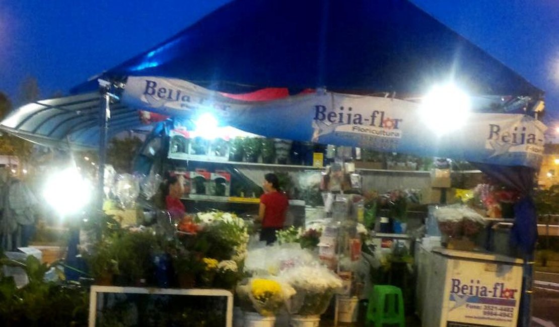 Floricultura é assaltada no centro de Arapiraca