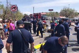 Vídeo. Atirador invade área comercial e deixa mortos e feridos no Texas