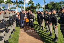 Com presença de militares de todo estado, PM morto por colega de farda é sepultado em Arapiraca; assista