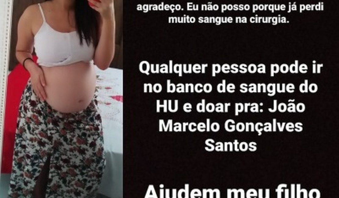 Gêmeo de bebê que morreu de coronavírus está na UTI e precisando de sangue