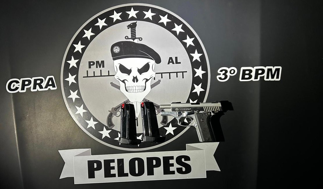 Homem efetua disparos de arma de fogo em chácara e é preso em flagrante em Craíbas