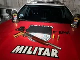 Força Tática do 8º BPM prende homem com arma de grosso calibre em Rio Largo