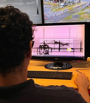 Corpo é detectado por scanner dentro de contêiner no Porto de Santos