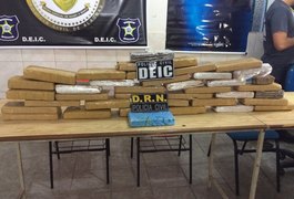 Polícia apreende drogas avaliadas em R$ 80 mil em Porto Real do Colégio
