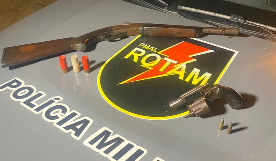 Homem é preso em Marechal Deodoro após mostrar armas durante live no Instagram