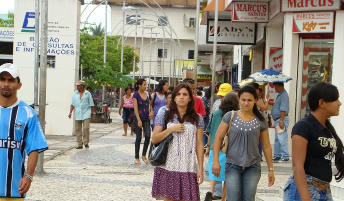 Comércio de Arapiraca será aberto durante o feriado do dia 20