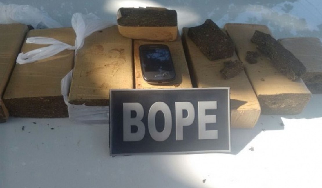 Operação prende suspeito com seis quilos de maconha em Maceió