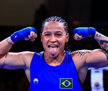 Prata nas Olimpíadas, Bia Ferreira atropela rival e garante ouro no Mundial Militar de Boxe