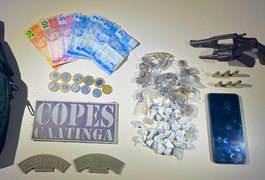 Homem é preso por tráfico de drogas no Sertão alagoano