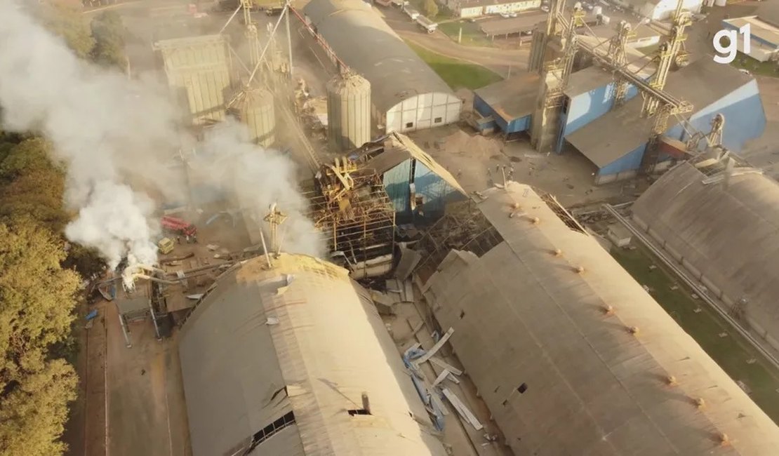 Explosão em silo de cooperativa agroindustrial de Palotina deixa 4 mortos e 27 desaparecidos