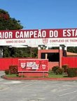 CRB instala fachada em CT após unificação de títulos estaduais: 'O maior campeão do Estado de Alagoas'