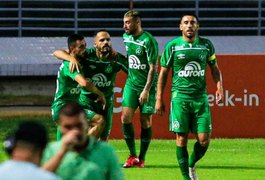 CSA é derrotado pela Chapecoense e perde invencibilidade no Rei Pelé: 1 a 0