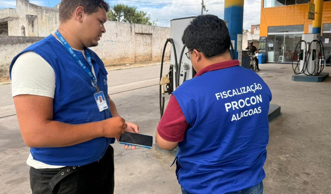 Procon Alagoas já notificou mais de 150 postos de combustíveis