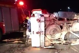 Motorista embriagado provoca acidente com cinco feridos, e é preso após sacar arma, na AL 115 entre Arapiraca e Igaci