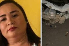 Colisão entre moto e bois soltos na estrada deixa mulher morta e outra ferida na AL-220