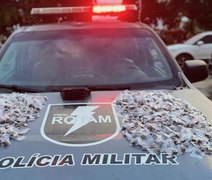 Ações da Polícia Militar resultam em apreensão de revólver, mais de 40 munições e drogas em Maceió