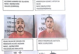 Divulgada lista de foragidos do presídio de segurança máxima