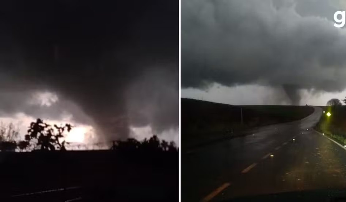 Tornado deixa feridos no Rio Grande do Sul